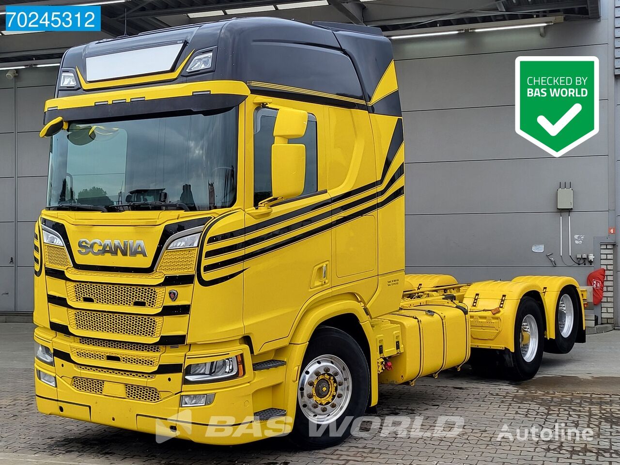 грузовик шасси Scania R730 6X2 Retarder CR20H Liftachse ADR Alcoa's ACC LED Navi