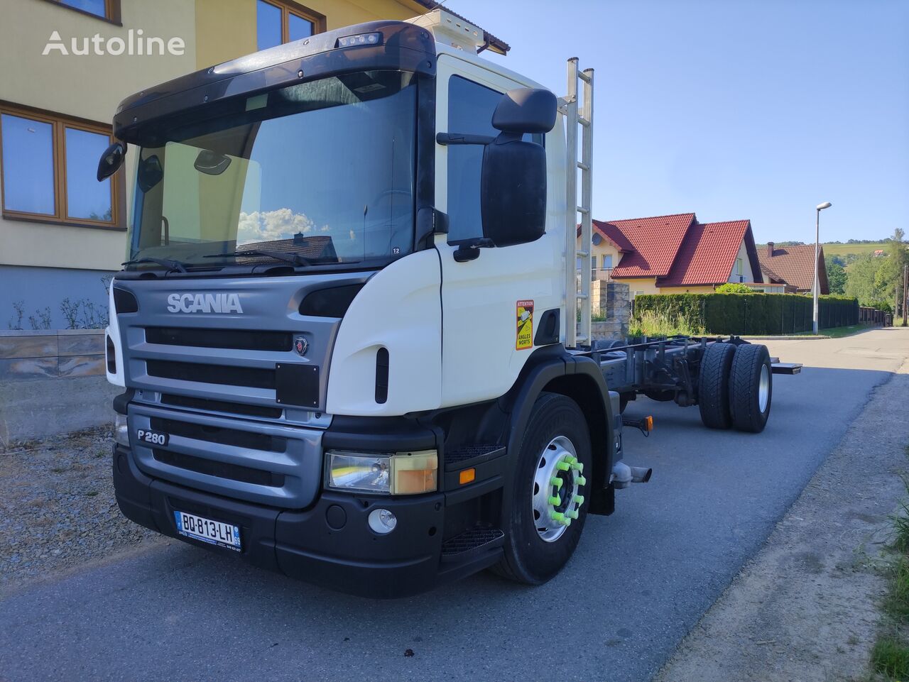 Scania SCANIA P280 rama do zabudowy poduszka Fahrgestell LKW