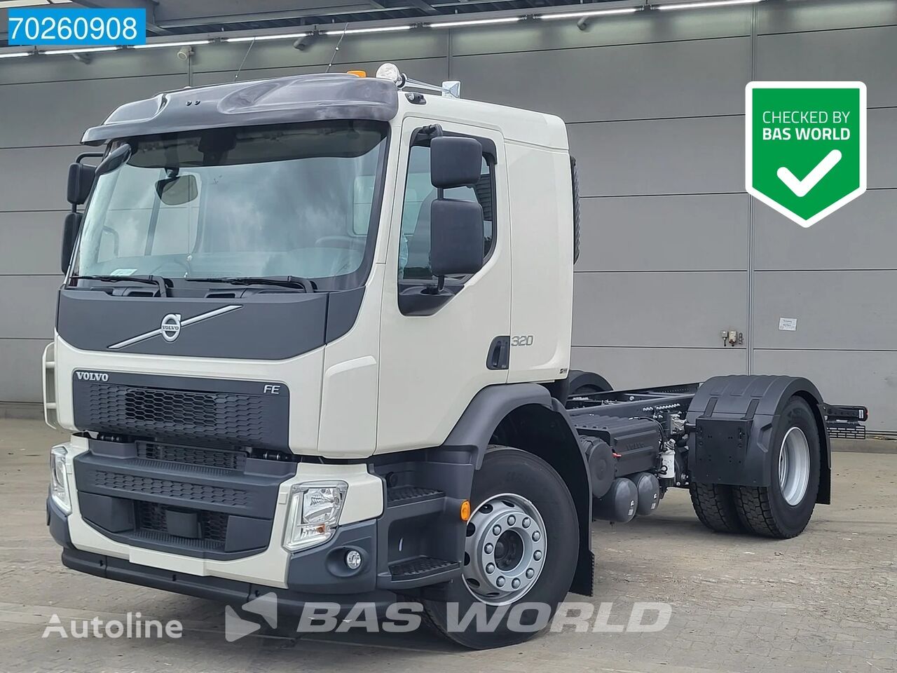 Volvo FE 320 4X2 NEW 18tonner chassis PTO Preparation Automatic Euro 6 camión chasis nuevo