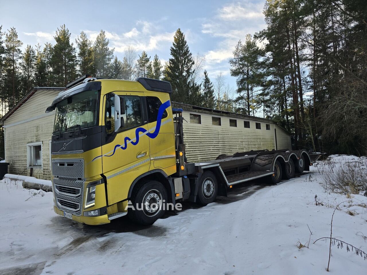 camião chassi Volvo FH 16 750