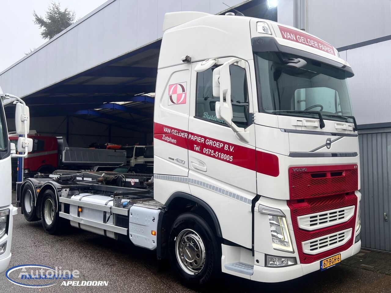 Volvo FH 420 530.000 km, Front steel springs chassis truck