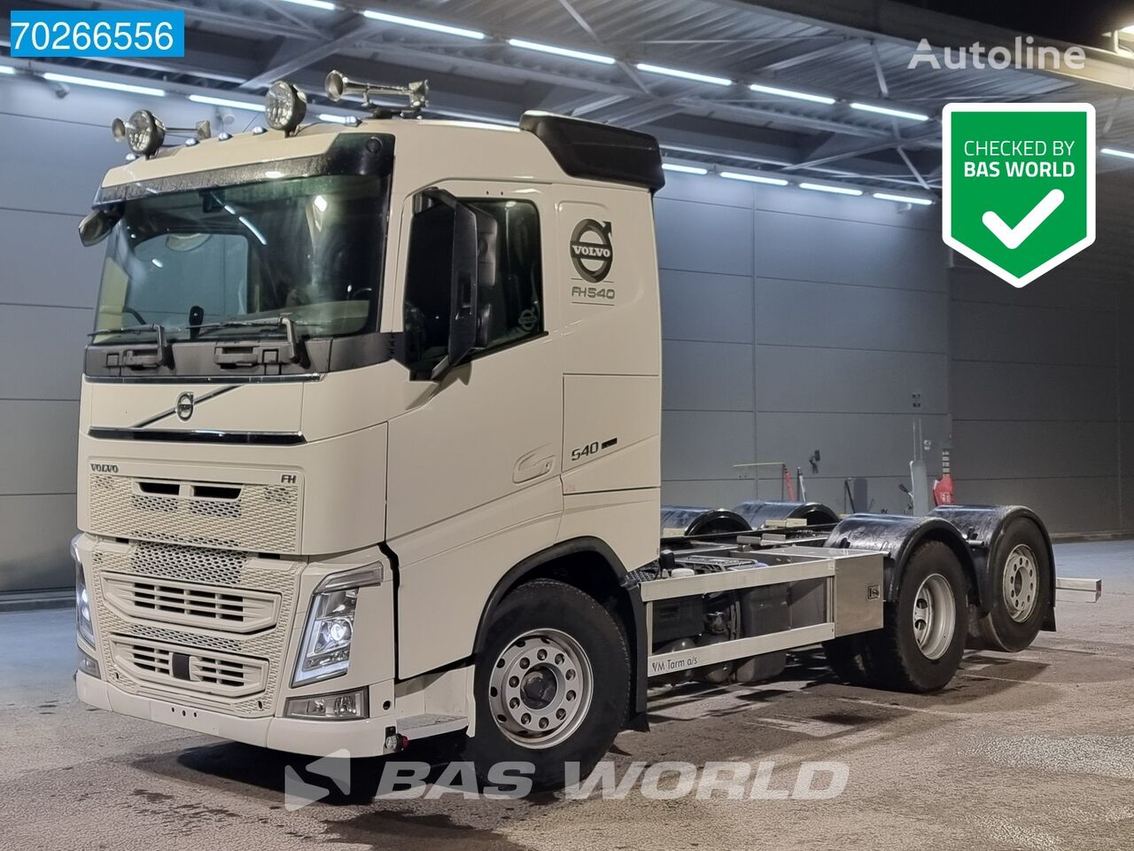 camion şasiu Volvo FH 540 6X2 Chassis Retarder ACC Lift-Lenkachse Xenon Euro 6