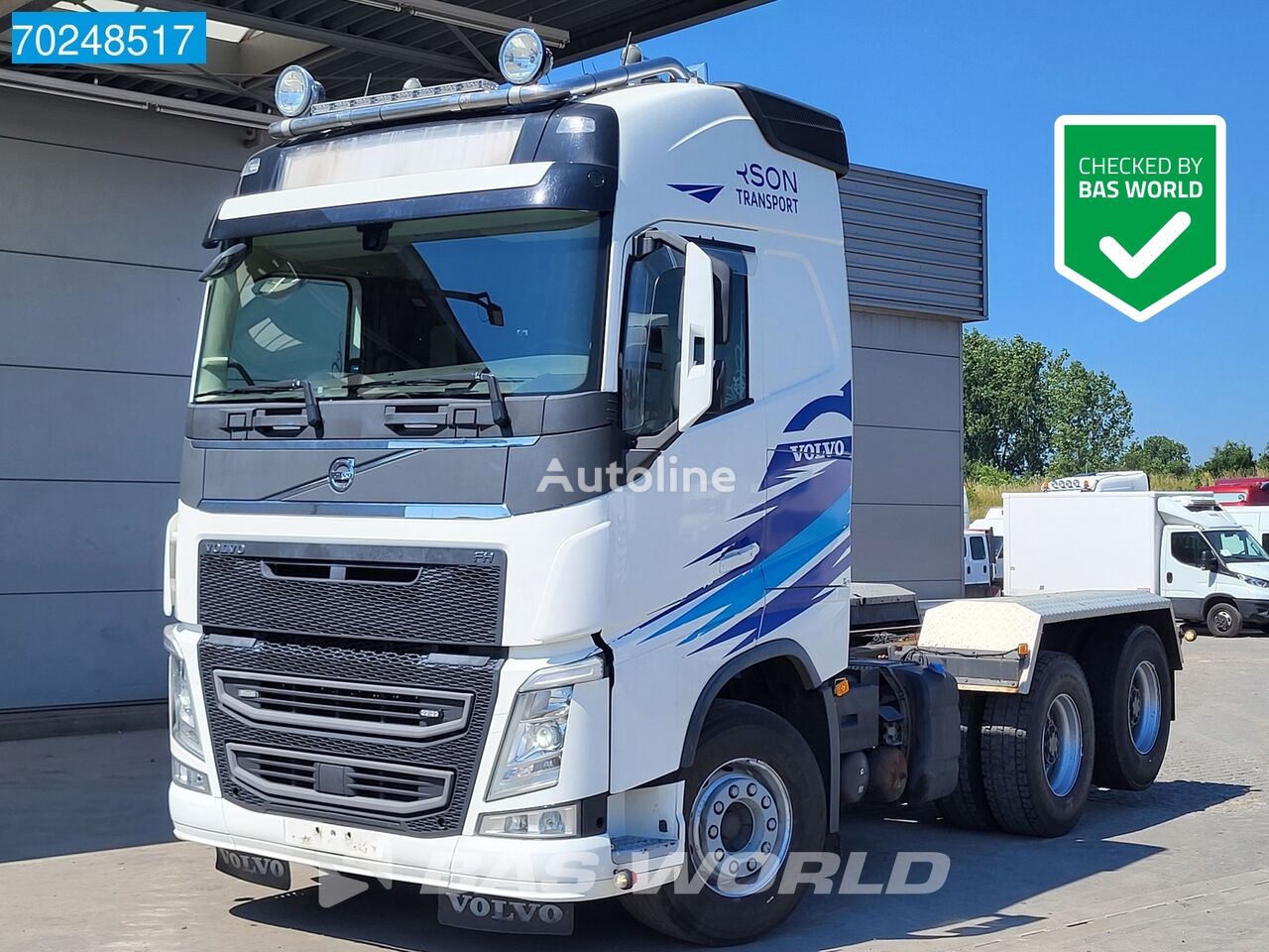 Volvo FH 540 6X4 Retarder Big-Axle Liftachse Navi Xenon Euro 6 teherautó alváz