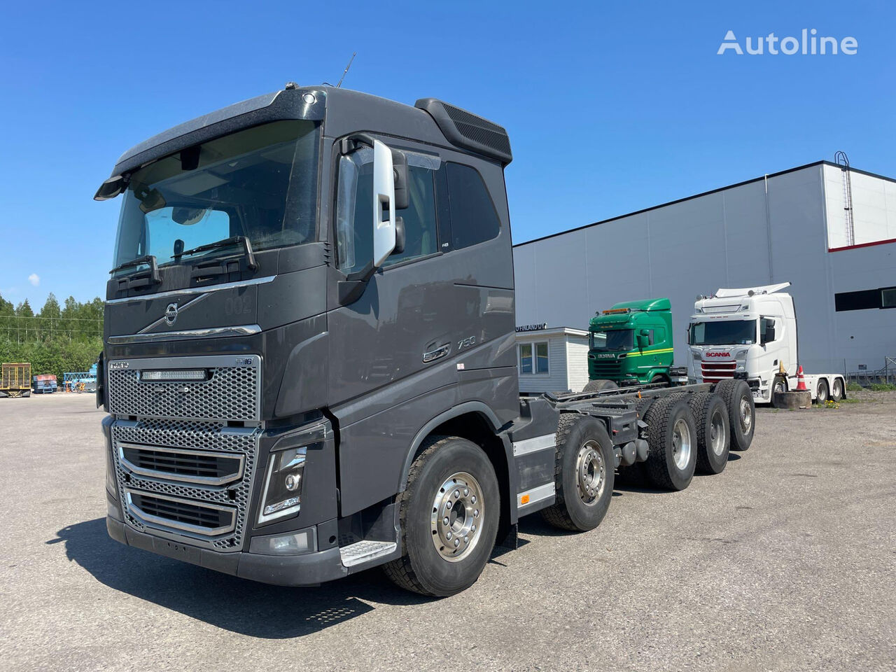 Volvo FH 750 | 10x4 | ALUSTANA | EURO 6 camión chasis