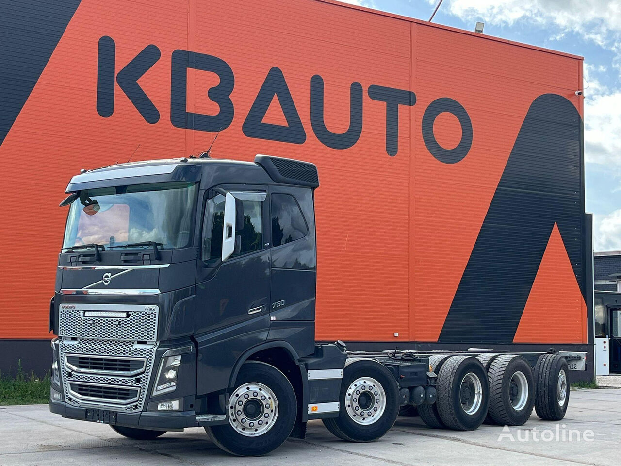 Volvo FH 750 10x4*6 GCW 100 ton / CHASSIS L=7350 mm kamion šasija