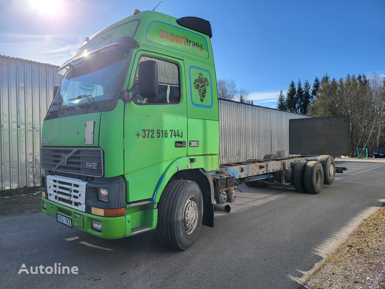 камион шаси Volvo FH12 12.1 279kW