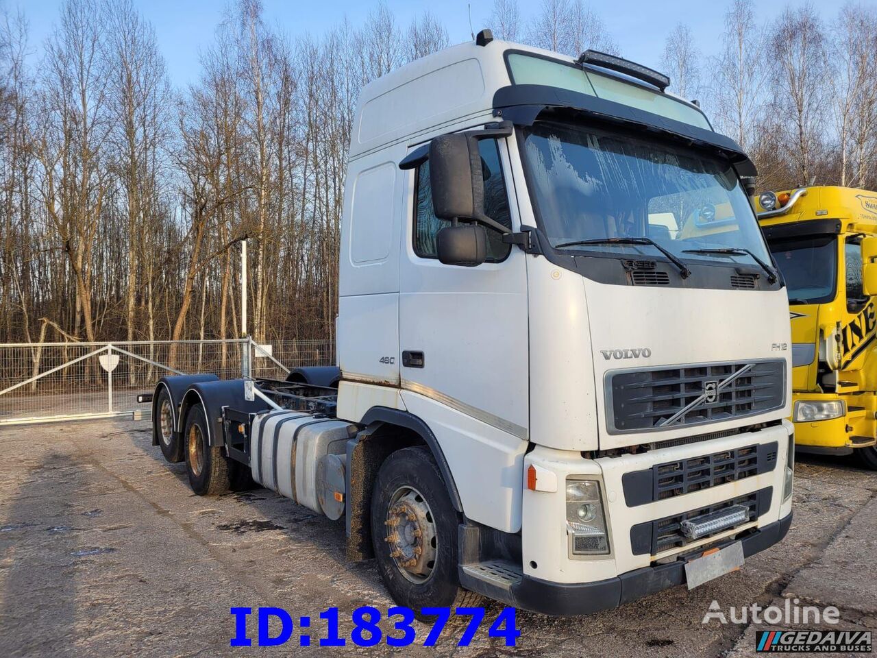 Volvo FH12 460HP 6X2 Manual Fahrgestell LKW