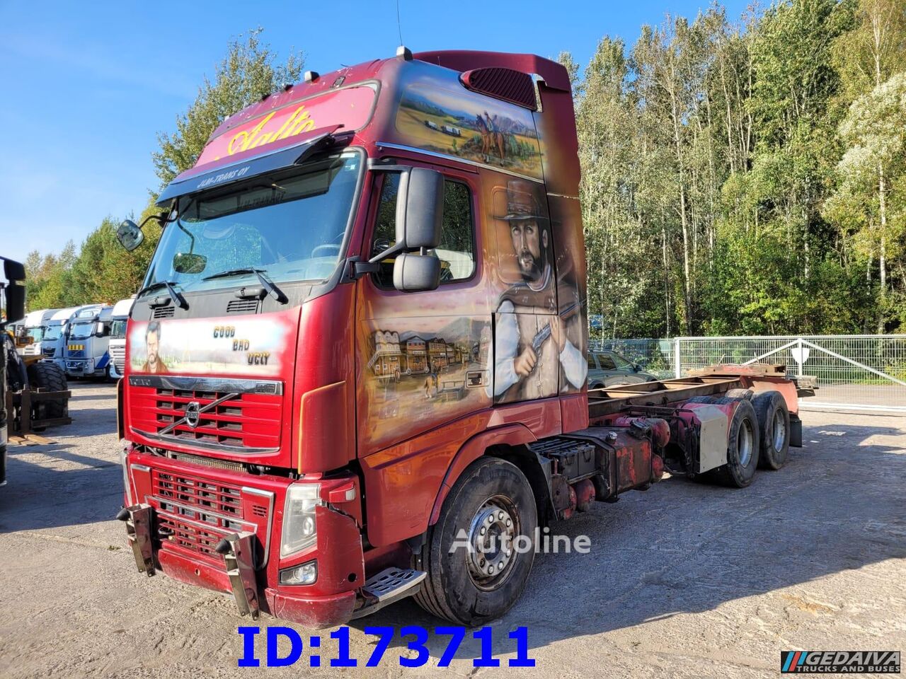 Šassii veoauto Volvo FH16 700HP müük | Autoline EE Šassii veoauto Volvo FH16 700HP - Autoline