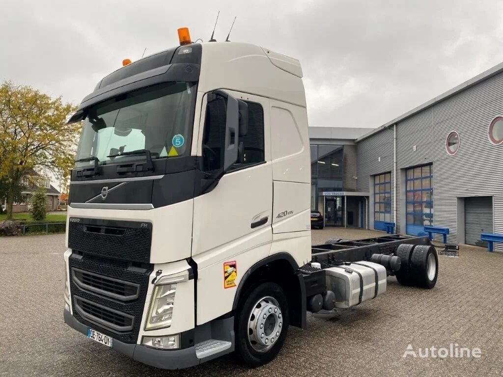 Volvo FH4-420 / VEB+ / PTO / I-PARK-COOL / AUTOMATIC / EURO-5 / 2013 chassis truck