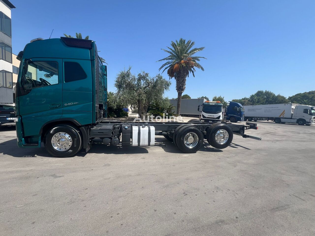 camion châssis Volvo FH540