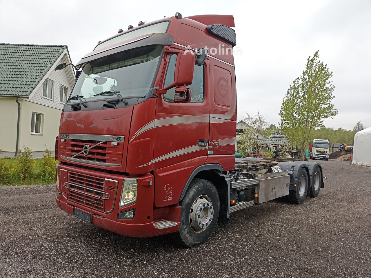 섀시 트럭 Volvo FH540