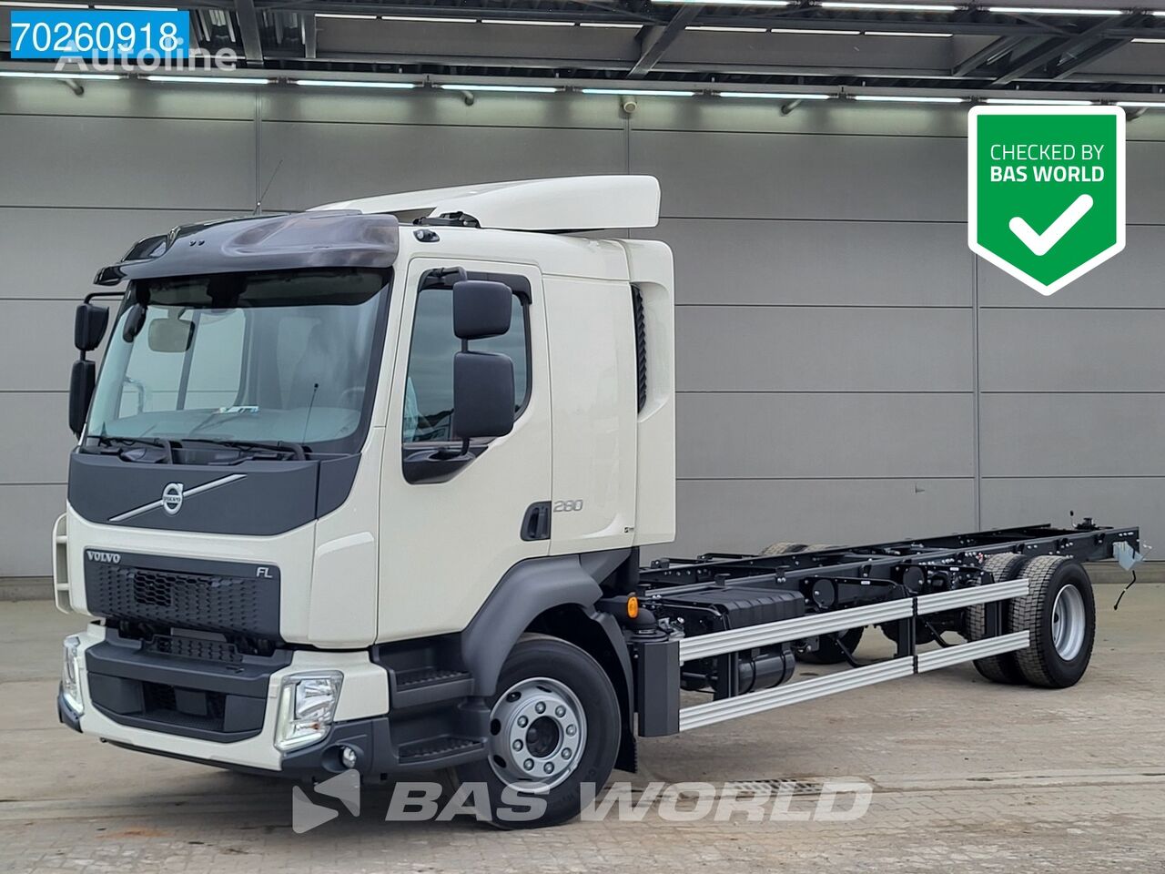 ny Volvo FL 280 4X2 NEW 16 tonner chassis Automatic Euro 6 chassi lastbil