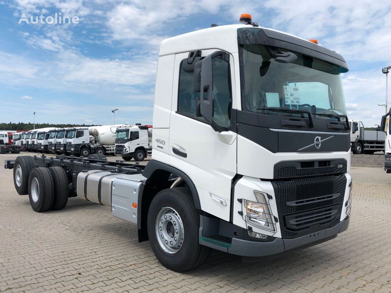 naujas šasi sunkvežimis Volvo FM 460