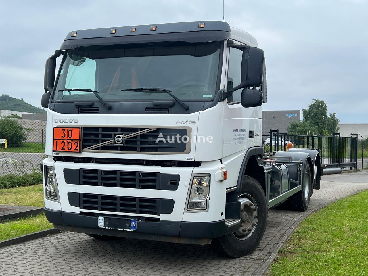 Volvo FM/FH12 380ch essieux relevable  lastbil chassis