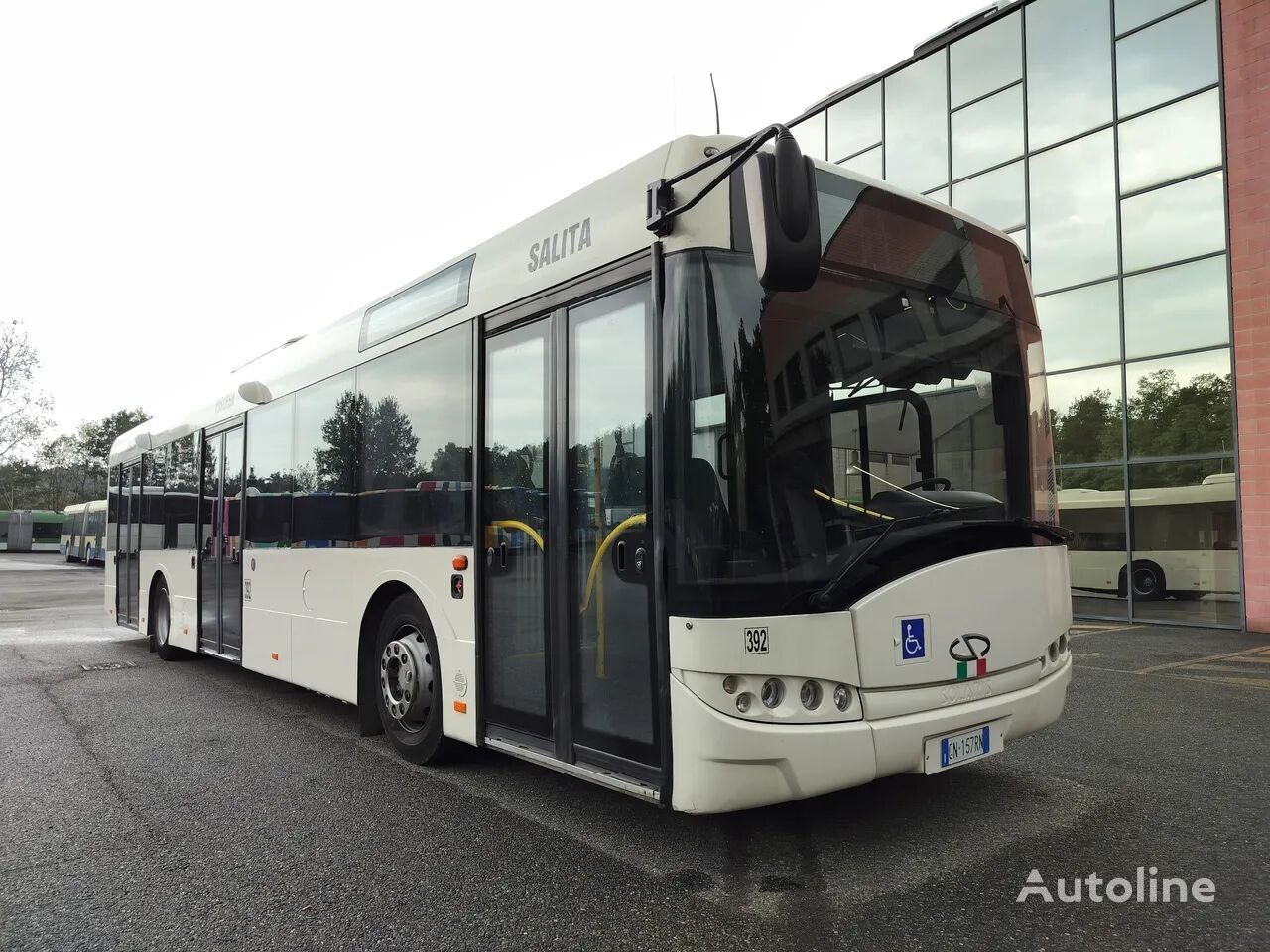 miesto autobusas Solaris Urbino