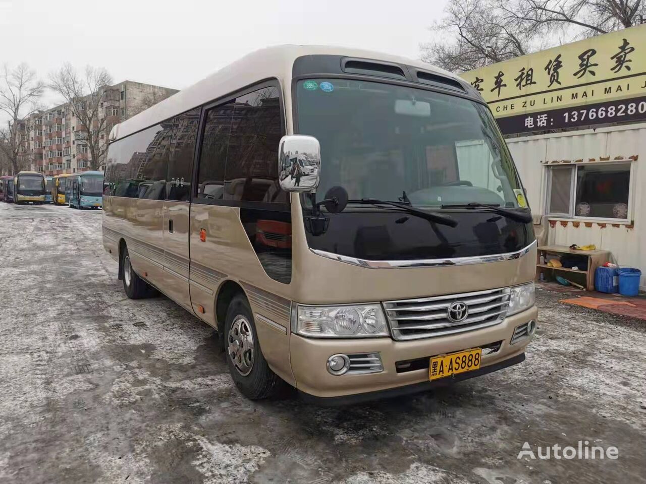 Toyota 29 SEATS COASTER Stadtbus