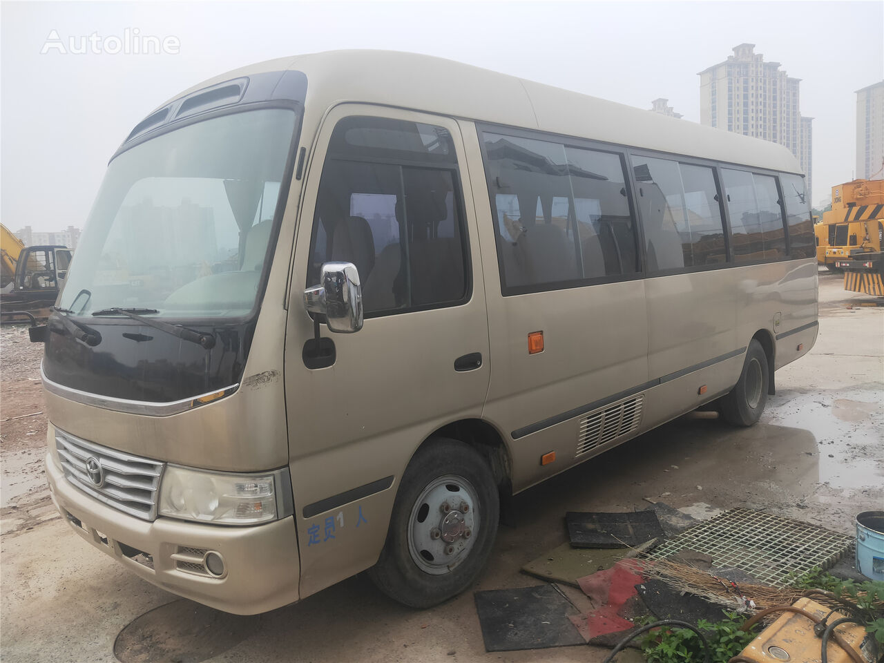 miesto autobusas Toyota Coaster