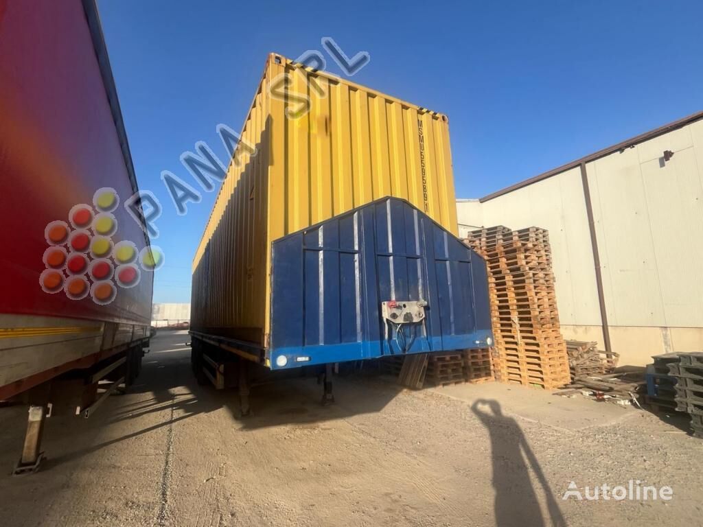 BRENTA SL-3P-125 closed box semi-trailer