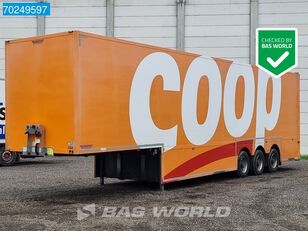 Burger Burgers BAO-15-27 GZ DoubleDeck Tailgate TÜV 09/24 Lenkachse closed box semi-trailer