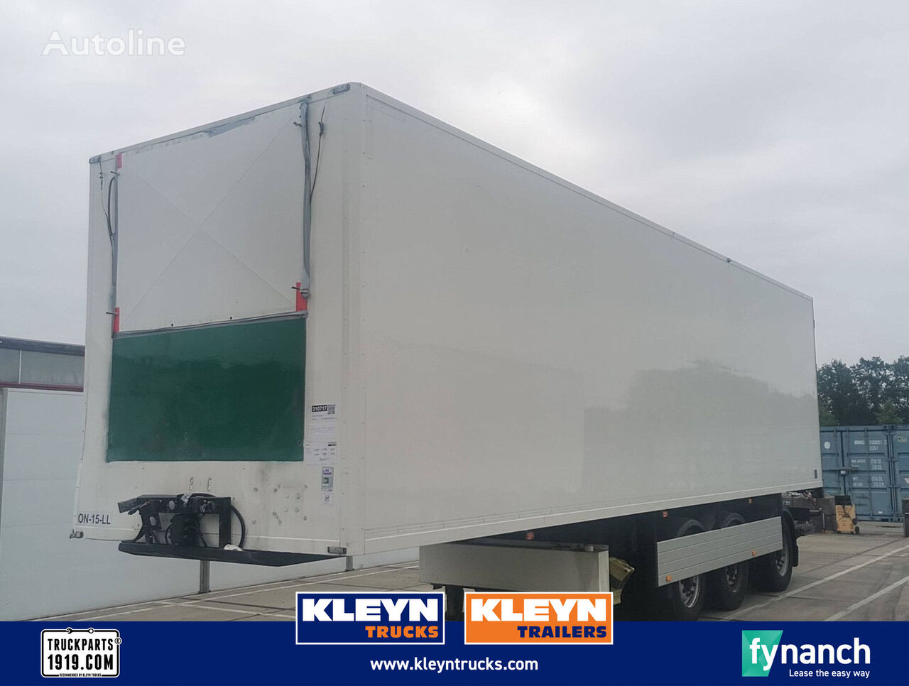 Draco TSN 342 closed box semi-trailer