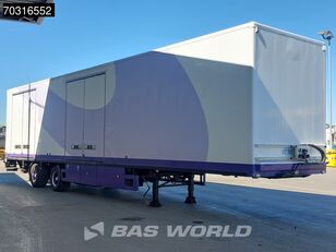 sơ mi rơ mo&oacute;c th&ugrave;ng k&iacute;n Draco TZA 230 2 axles APK 02/27 Tailgate Steering Axle