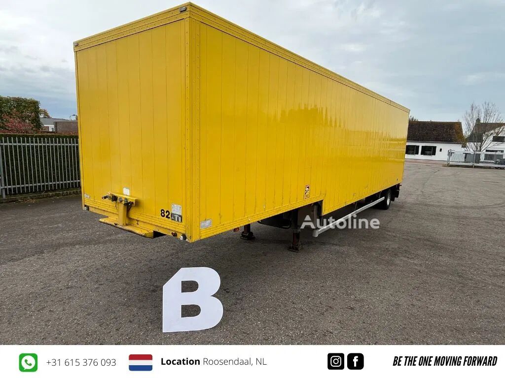 Furgono puspriekabės Floor - BPW - Steering axle - APK/TUV/MOT 5-2026 - 65.133 pardavimas | Autoline LT Furgonas puspriekabė Floor - BPW - Steering axle - APK/TUV/MOT 5-2026 - 65.133 - Autoline