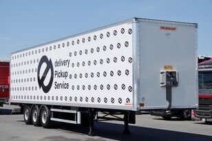 Fruehauf KONTENER / KOFFER / ROLETA / PODŁOGA BARDZO MOCNA : SZYNA-DESKA semirremolque furgón