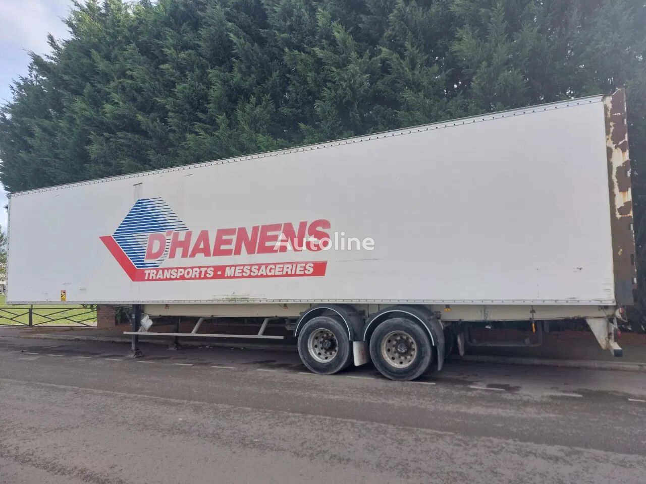 naczepa furgon General Trailer **BOXTRAILER-FULL STEEL SUSPENSION**