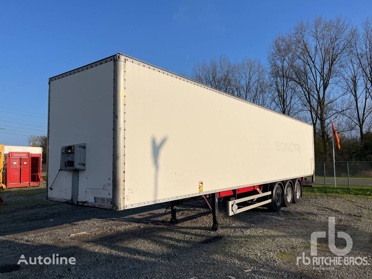 General Trailers Tri/A bakwagen oplegger