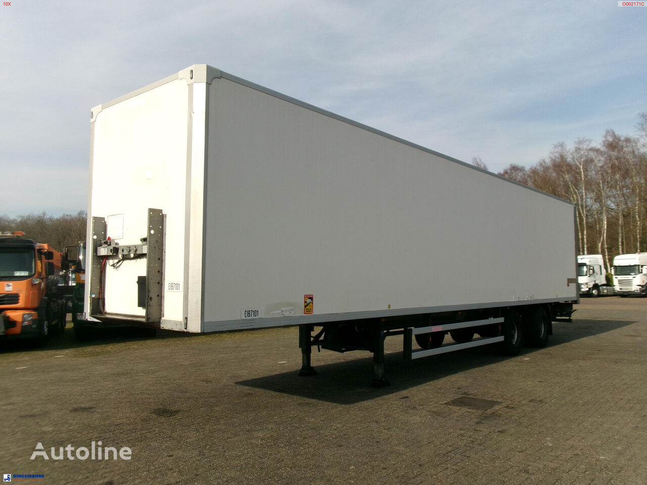 semi-remorque fourgon Groenewegen Closed box trailer 89 m3