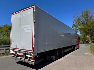 Groenewegen DRO-14-18 2 ass gesloten oplegger closed box semi-trailer