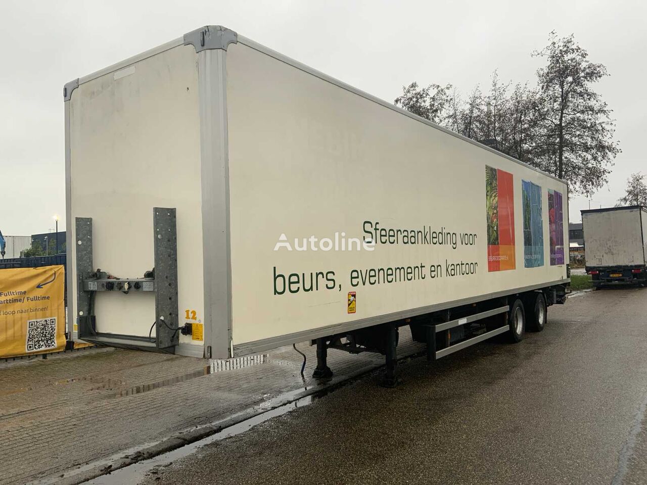 Groenewegen DRO-14-20 B closed box semi-trailer