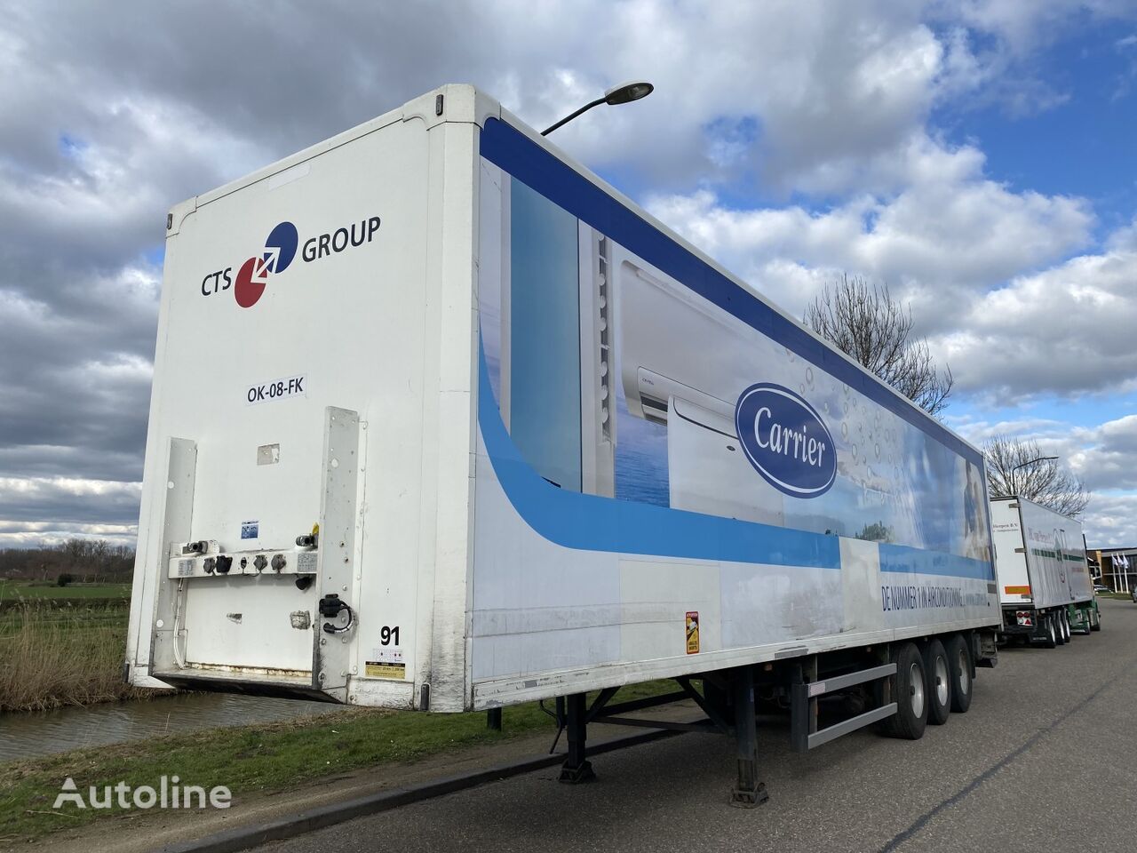 Groenewegen DRO-14-27 closed box semi-trailer