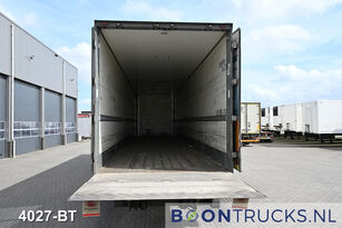 damaged Groenewegen DRO-14-27 BOX * SCHADE * TAILLIFT 2500KG * LIFT AXLE * NL TRAILE closed box semi-trailer