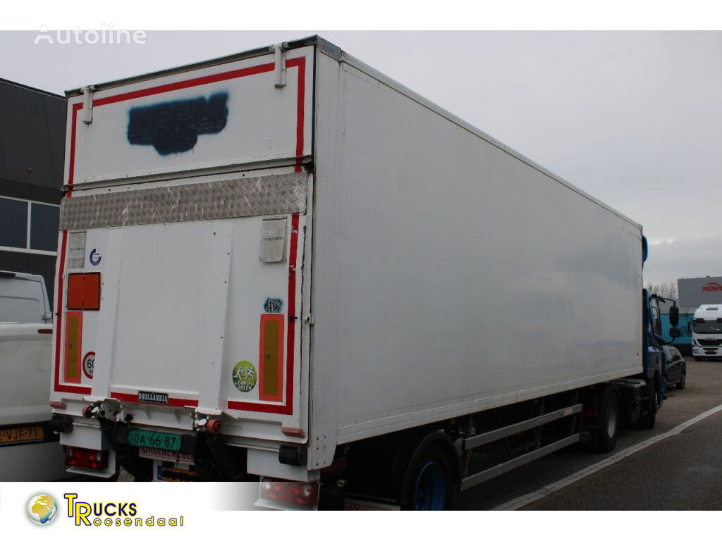 Groenewegen + lift dholandia+APK closed box semi-trailer