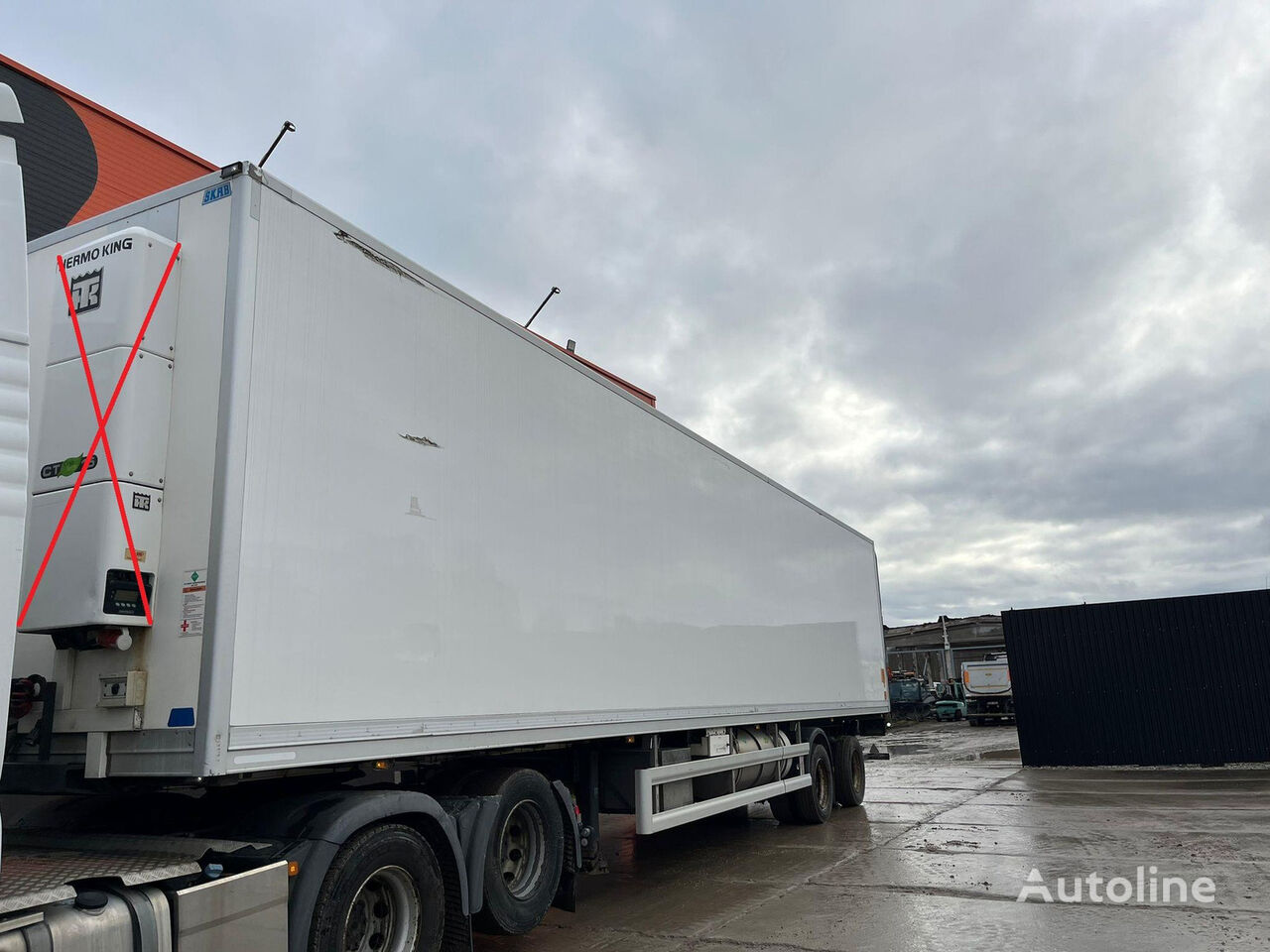 HFR SK20 BOX L=13450 mm closed box semi-trailer