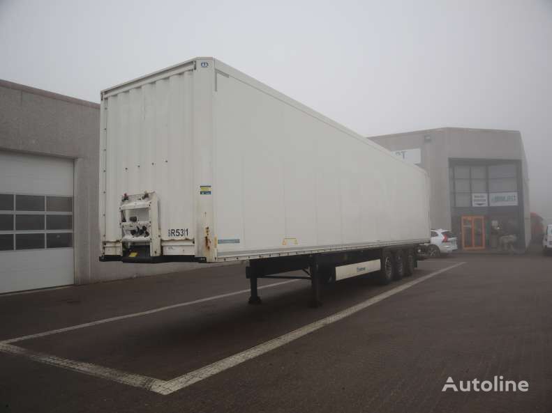 Krone 34 pl closed box semi-trailer