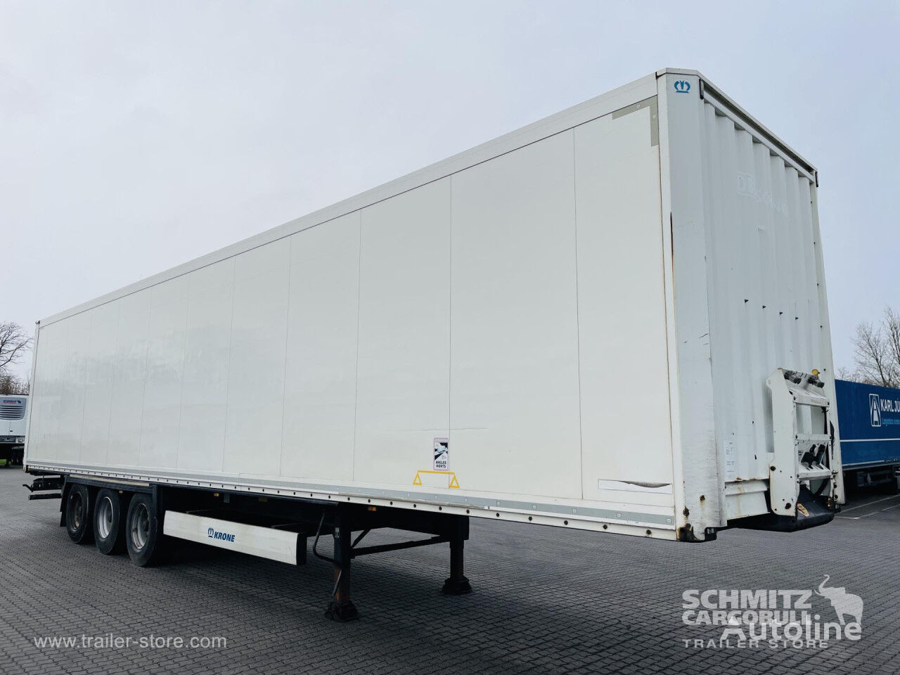 Krone Auflieger Trockenfrachtkoffer Standard closed box semi-trailer