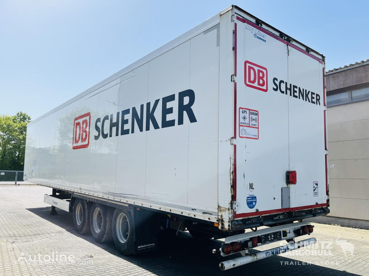 Krone Auflieger Trockenfrachtkoffer Standard closed box semi-trailer