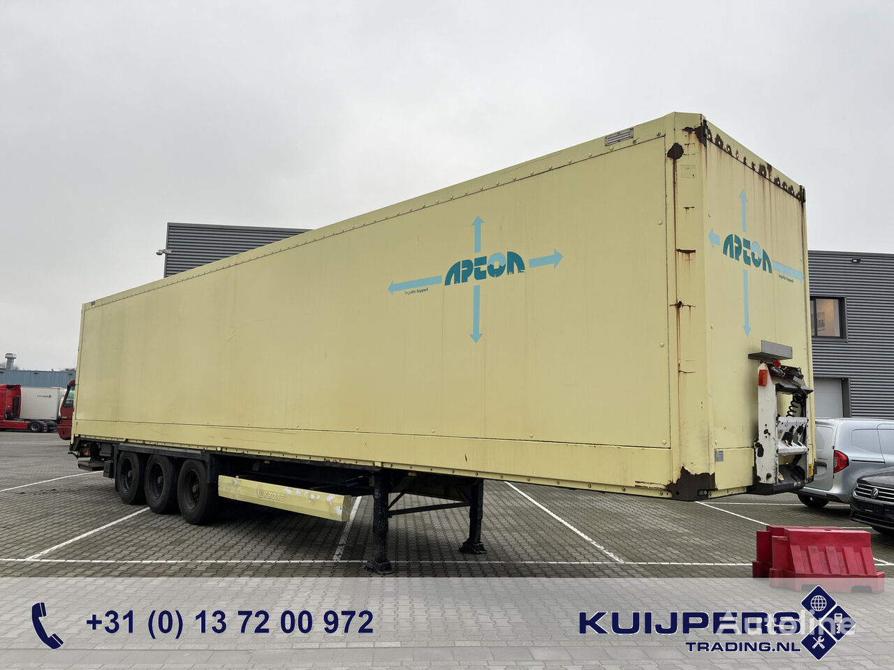 semi-remorque fourgon Krone Dry Liner / Box Trailer