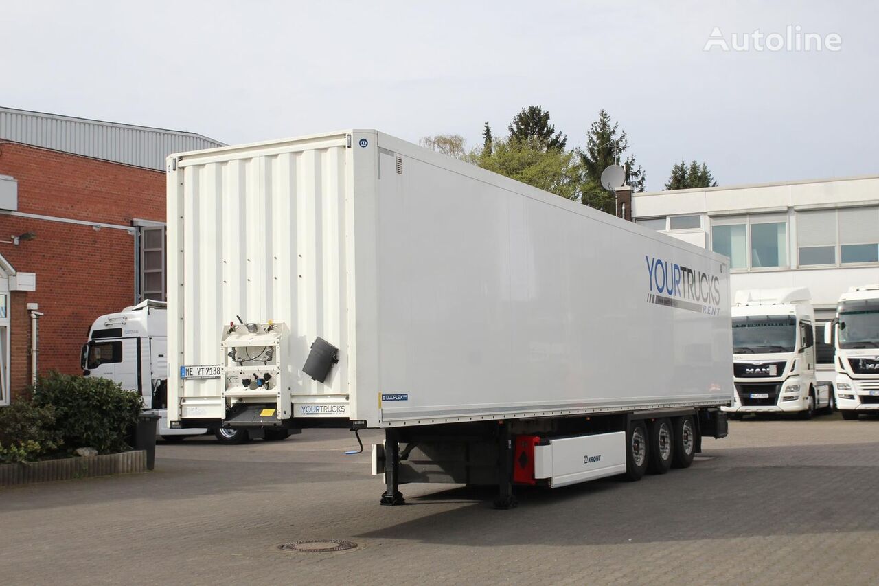 Krone /Koffer/Doppelstock/SAF/Pal. Kasten/ Miete/rent closed box semi-trailer - Autoline