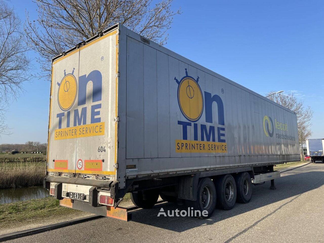 Krone SD closed box semi-trailer - Autoline