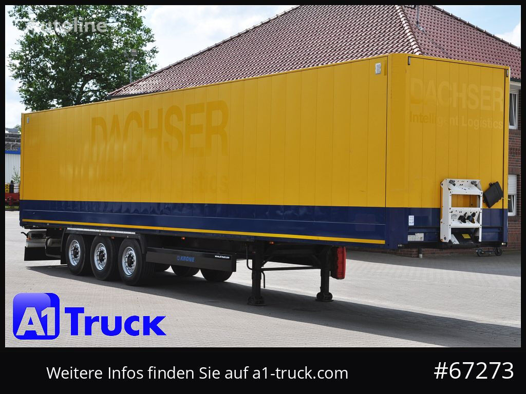 Krone SDK 27 closed box semi-trailer