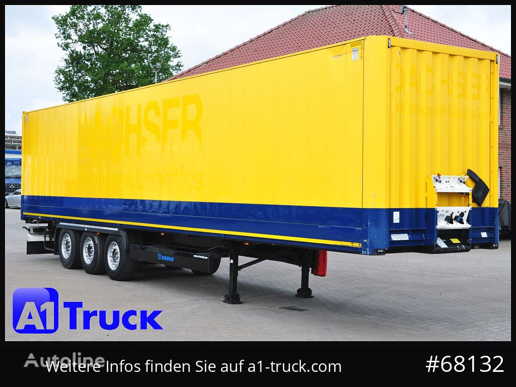 Krone SDK 27, Koffer, Doppelstock, 277 tkm!! closed box semi-trailer