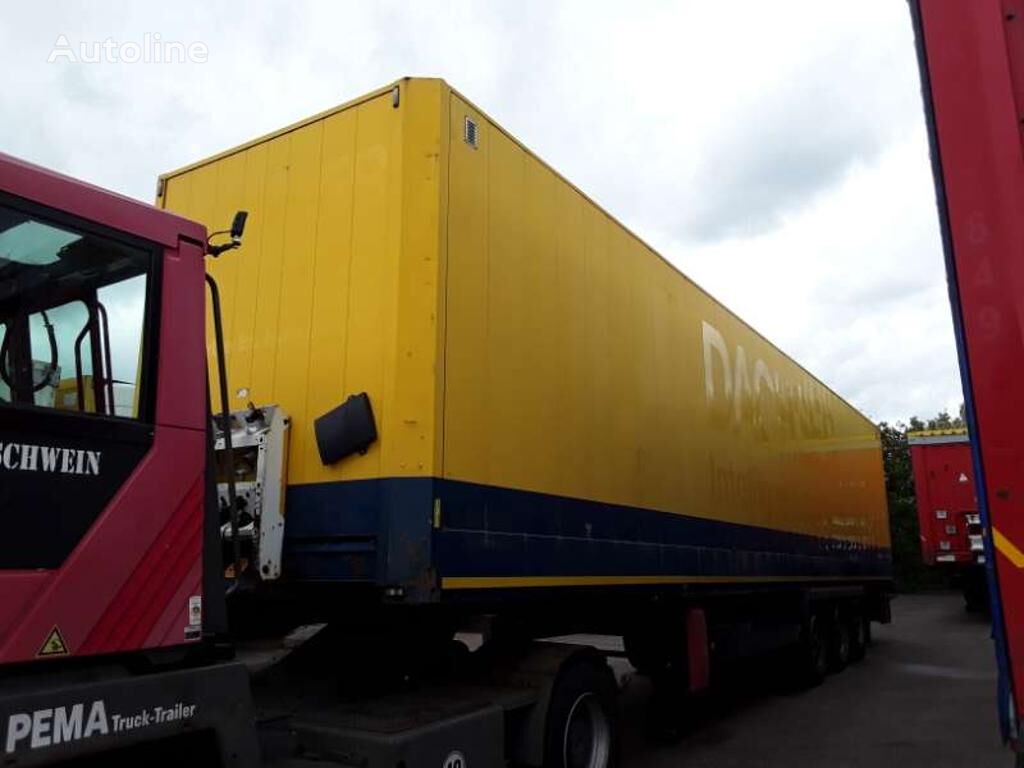 Krone Van Trailer closed box semi-trailer