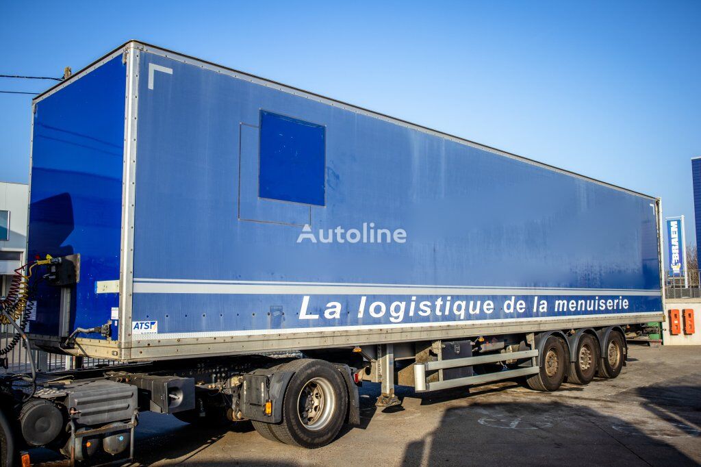 LeciTrailer FOURGON+DHOLLANDIA closed box semi-trailer