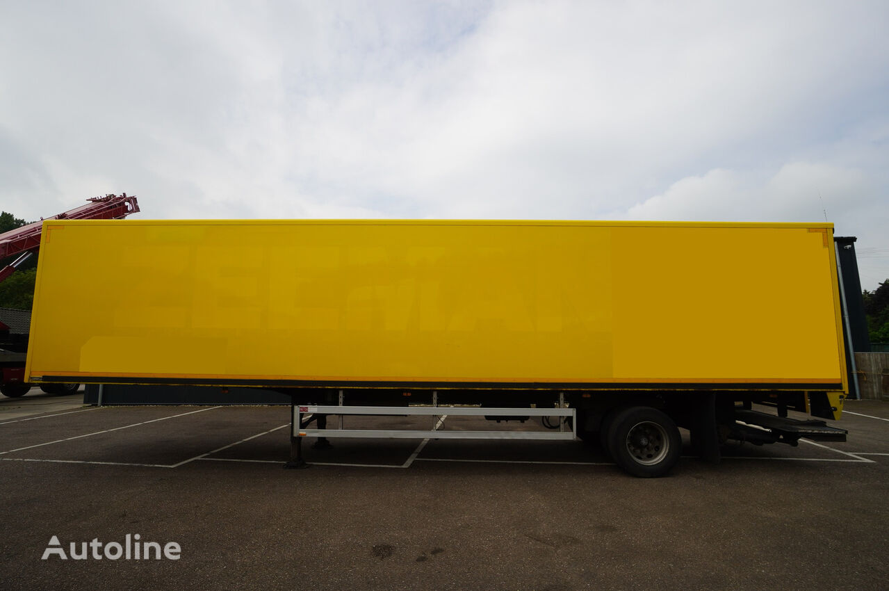 العربات نصف المقطورة شاحنة مقفلة Pacton 1 AXLE CLOSED BOX CTIY TRAILER