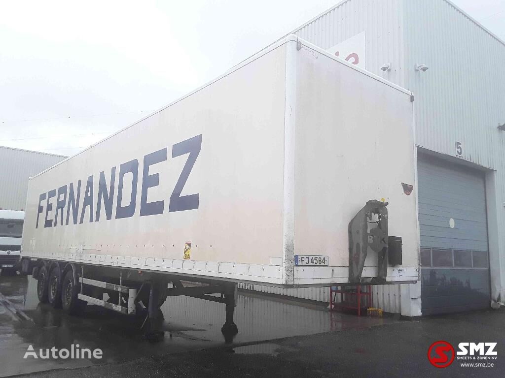 Robuste Kaiser Oplegger closed box semi-trailer