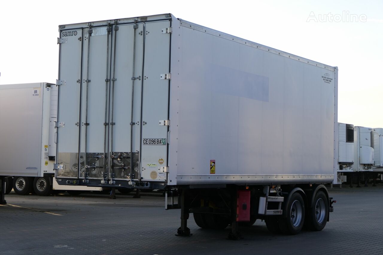 Samro BOX - 7,3 M / STRONG FLOOR / KOFFER / VEHICULAR /  closed box semi-trailer