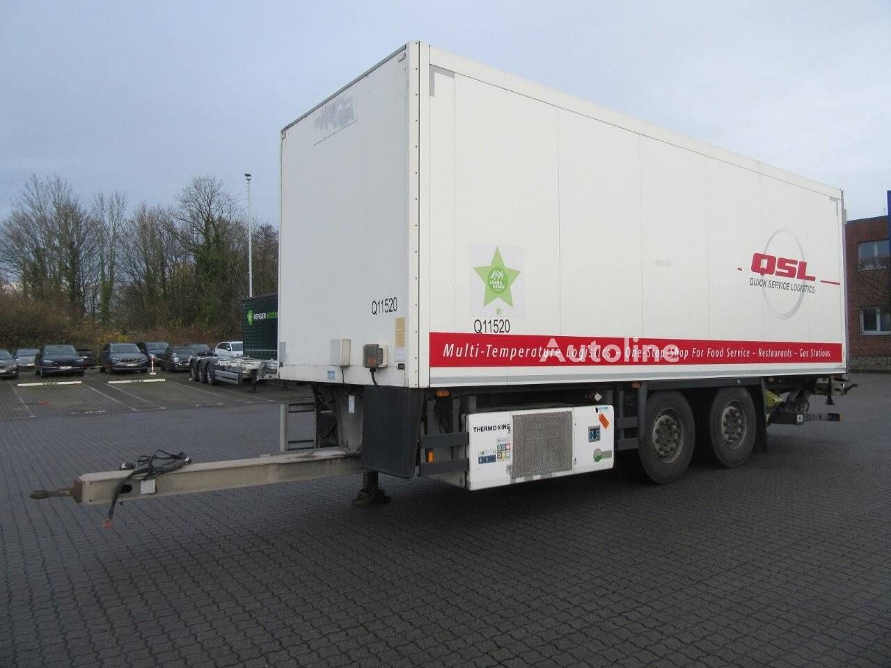 Полуприцеп фургон Schmitz Cargobull Anhänger Tiefkühler Multitemp - Autoline